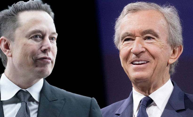 Musk'ın 'en zengin kişi' unvanı kısa süreliğine Bernard Arnault'ya geçti