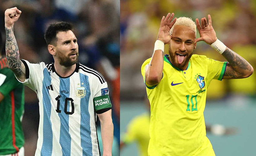 Dünya Kupası'nda çeyrek final heyecanı başlıyor: Messi de Neymar da rekor peşinde