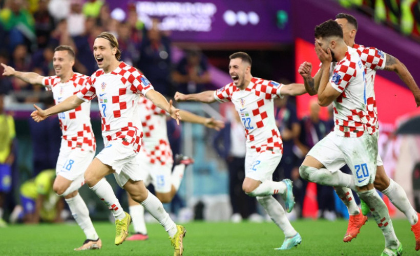 Dünya Kupası'nda ilk yarı finalist Hırvatistan