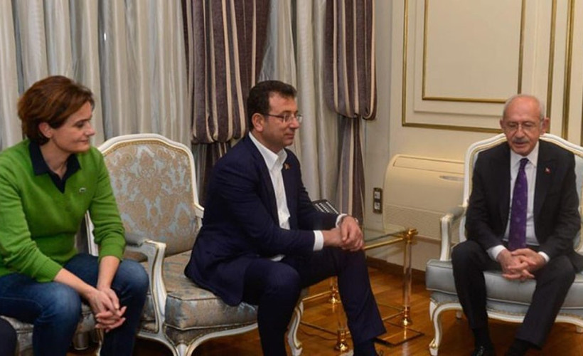 İstanbul'a dönen Kılıçdaroğlu'nu İmamoğlu karşıladı