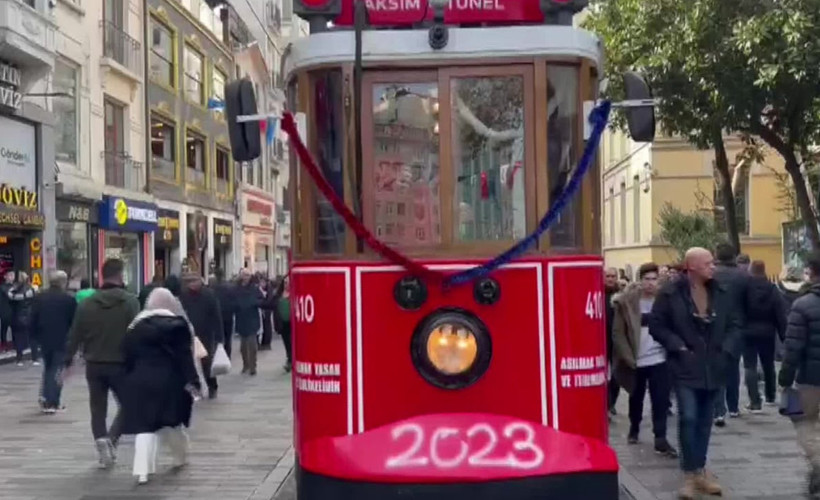 Taksim Tramvayı, seferlerine tekrar başladı