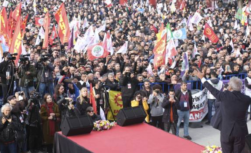Emek ve Özgürlük İttifakı seçim startını verdi: 'Büyüyerek değiştirmeye geliyoruz, mutlaka kazanacağız'