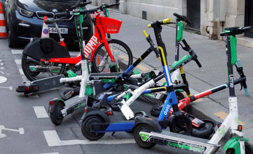 Kadıköy'de 422 skuter toplandı