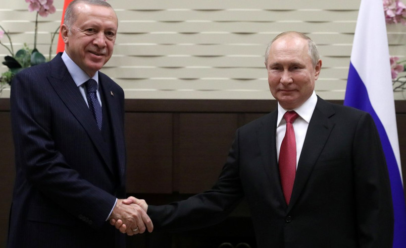 Kremlin: Putin'le görüşen Erdoğan, Rusya hükümetine destek verdi