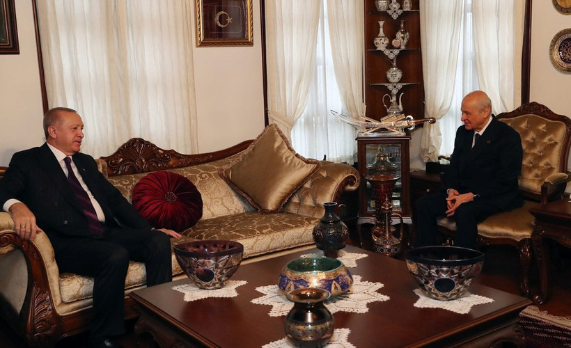 Erdoğan bugün Bahçeli'yi evinde ziyaret edecek