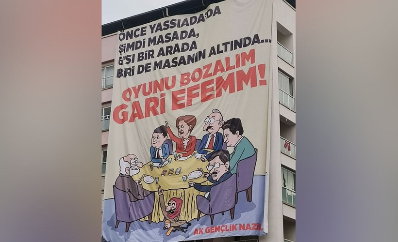 AKP'nin afişine CHP'den suç duyurusu: 'Gider ayak bu milleti daha ne kadar böleceksiniz'