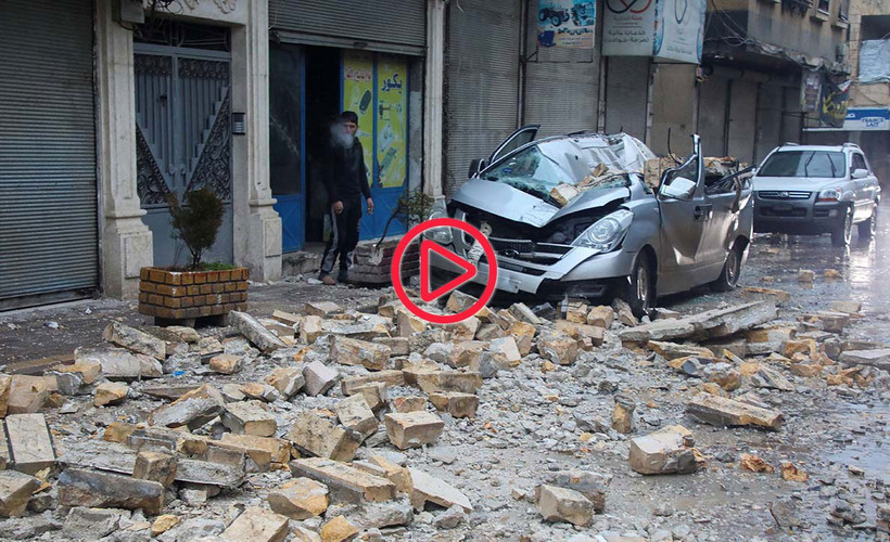 Suriye'nin pek çok bölgesinde kurtarma çalışmaları sürüyor