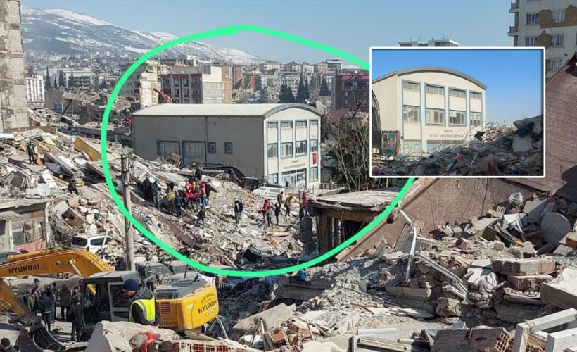 Sadece İnşaat Mühendisleri Odası binası ayakta kaldı: 'Yeter ki bilim ve teknik halk yararına uygulansın'