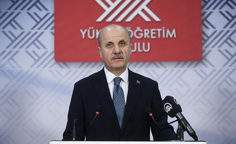 YÖK Başkanı Özvar: Nisan ayında hibrit eğitim seçeneği yeniden değerlendirilecek