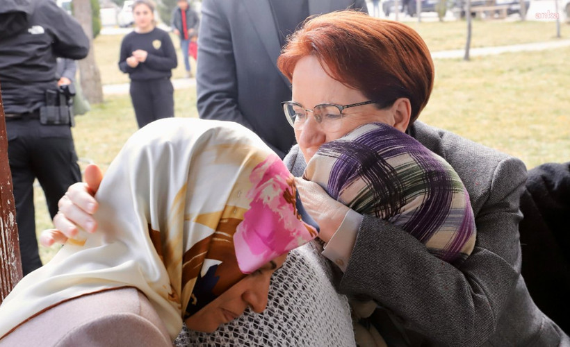 Meral Akşener, Diyarbakır’da depremzedeleri ziyaret etti