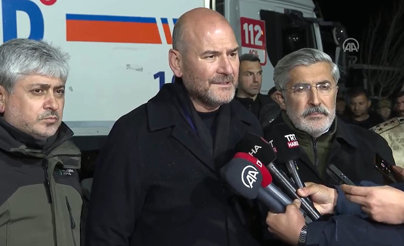 Süleyman Soylu: Hatay depreminde üç vatandaşımız hayatını kaybetti
