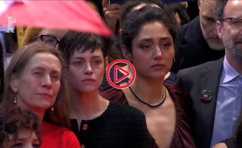 Berlinale: Kırmızı halıda İran için dayanışma gösterisi