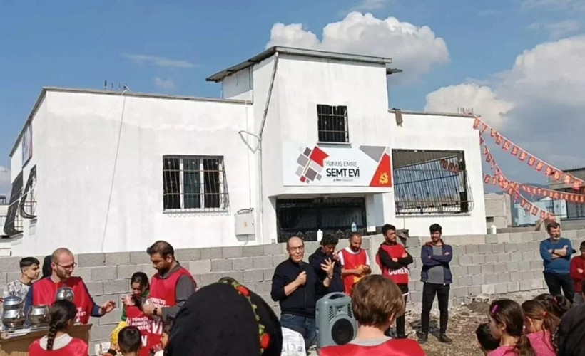 TKP'nin dayanışma merkezi semt evine dönüştürüldü