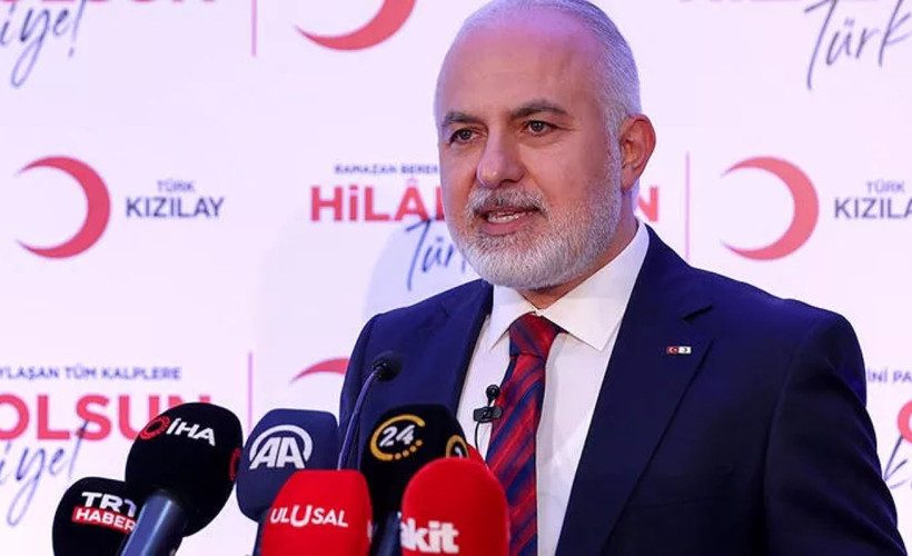 Kızılay Başkanı Kınık'tan ‘çadır’ açıklaması: Büyütülecek bir hadise değil