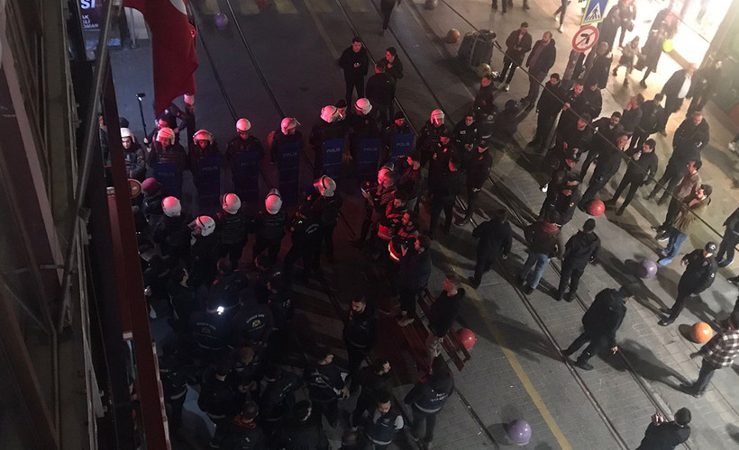 TİP'in Kızılay'ı protesto eylemi de engellendi: Çok sayıda gözaltı var