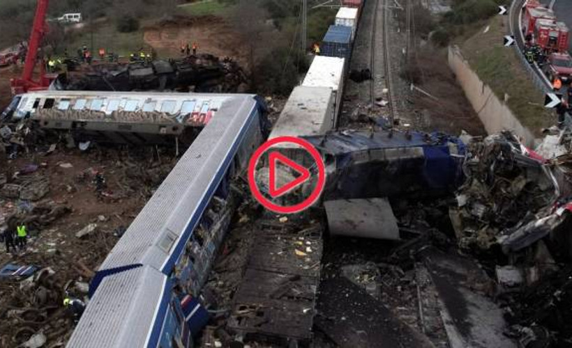 Yunanistan'da tren kazası: 36 kişi öldü, onlarcası yaralı