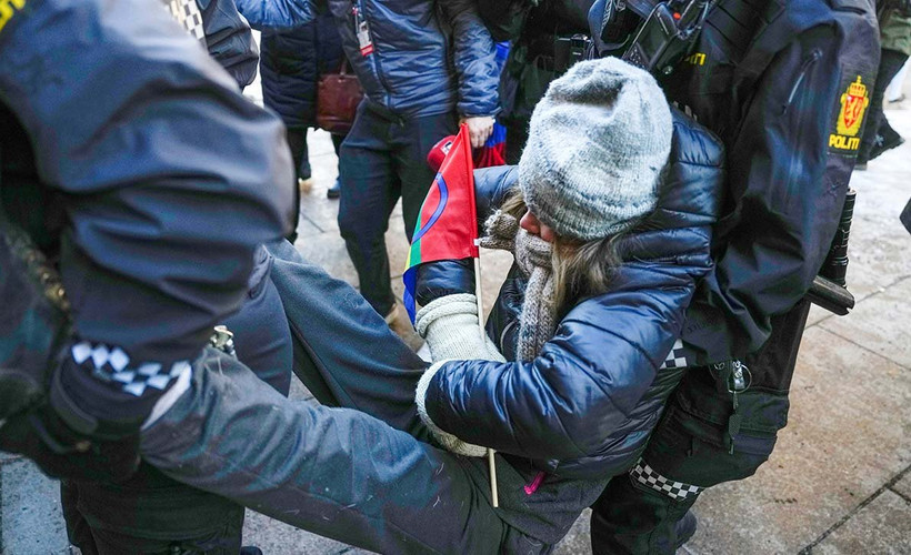Greta Thunberg aynı gün iki kez gözaltına alındı