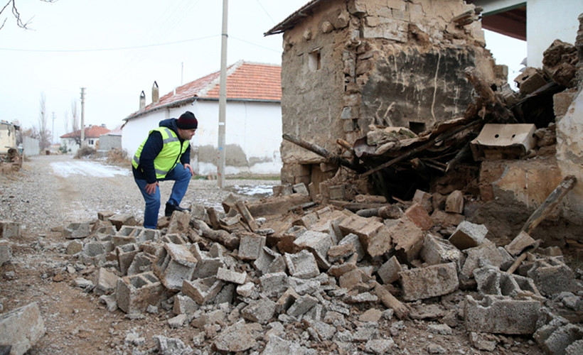Maraş depremlerinden etkilenen Kayseri'de, 467 yapı ağır hasar gördü