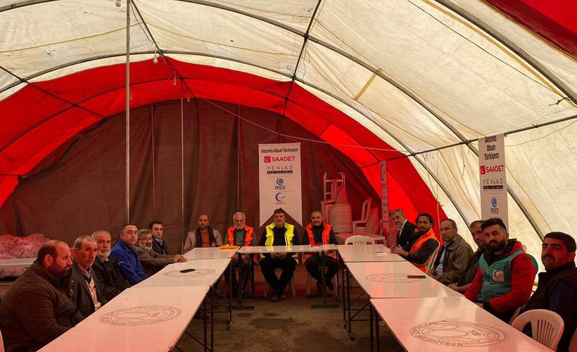Saadet Partisi'nin Malatya'daki aşevi kapatıldı