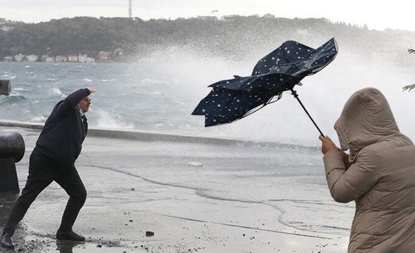 Marmara Bölgesi için fırtına uyarısı