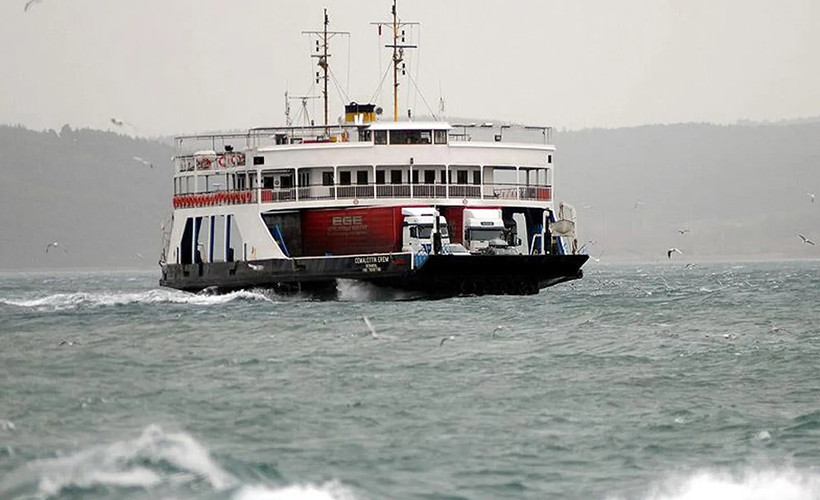 Bodrum - Datça feribot seferlerine fırtına engeli