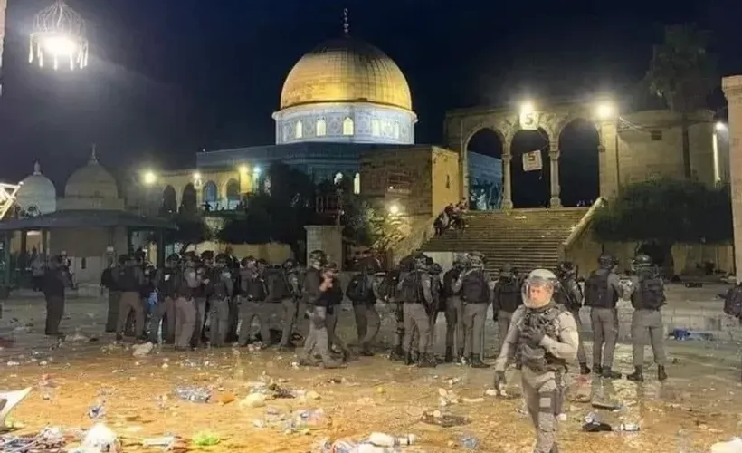 İsrail'den Mescid-i Aksa'ya ikinci baskın: Bölgede gerilim tırmanıyor