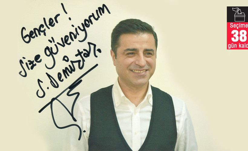 Demirtaş, gençleri sandığa çağırdı: Ülkenin geleceği karanlık bir kasada kilitli ve anahtar da sende