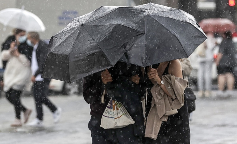 Meteoroloji cumartesi için uyardı: Birçok bölgede yağış bekleniyor