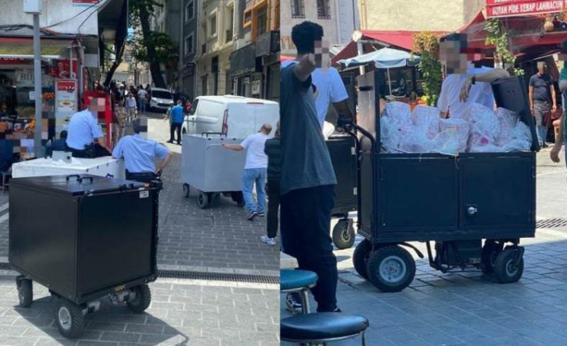 Kapalıçarşı’da kasalarla taşınan dövizin sırrı ortaya çıktı