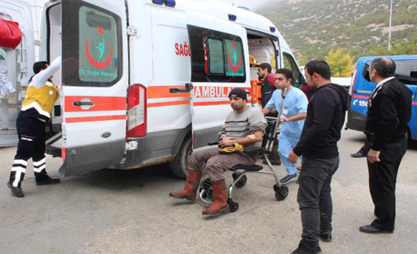 Madende gaz sızıntısı: 6 işçi hastaneye kaldırıldı