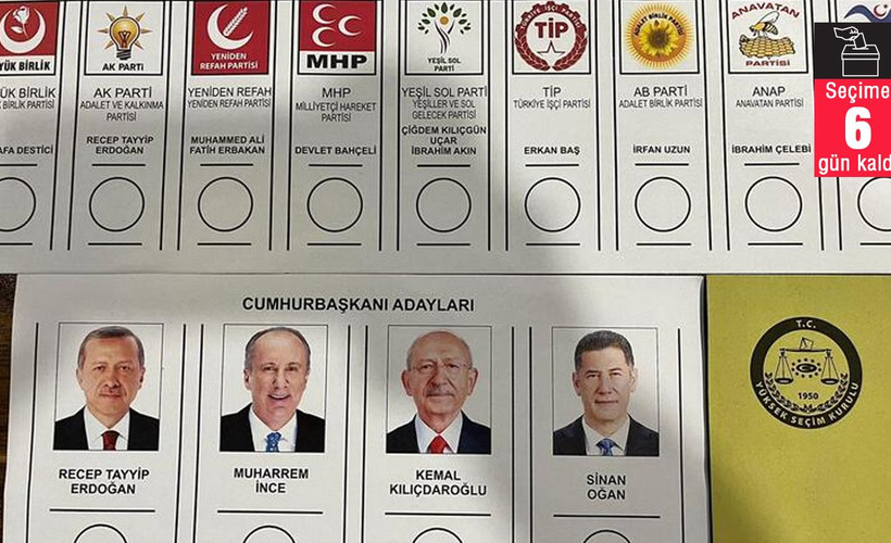 YSK, oy pusulalarını tanıttı