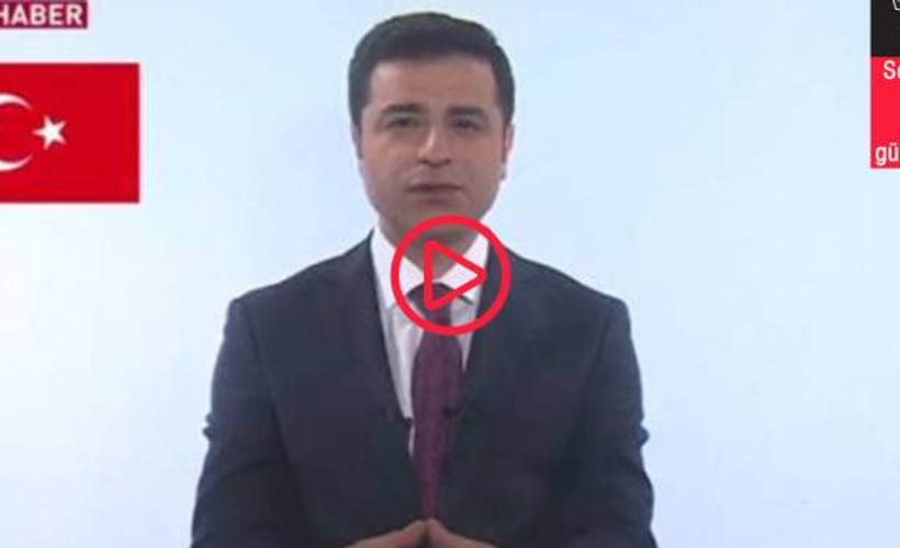 Demirtaş TRT konuşmasını paylaştı: Ülkemizi bu uçurumun kenarından çekip alacağız