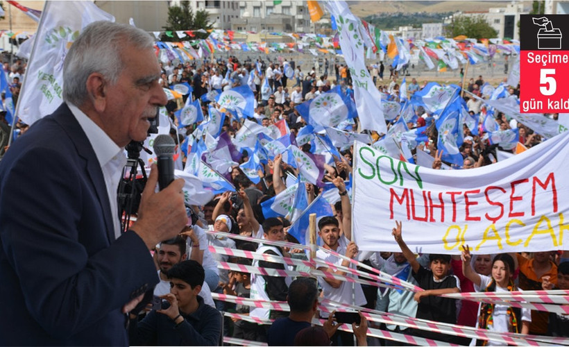 Ahmet Türk Nusaybin'de konuştu: Bu sistem değiştikten sonra yeni bir güneş doğacak