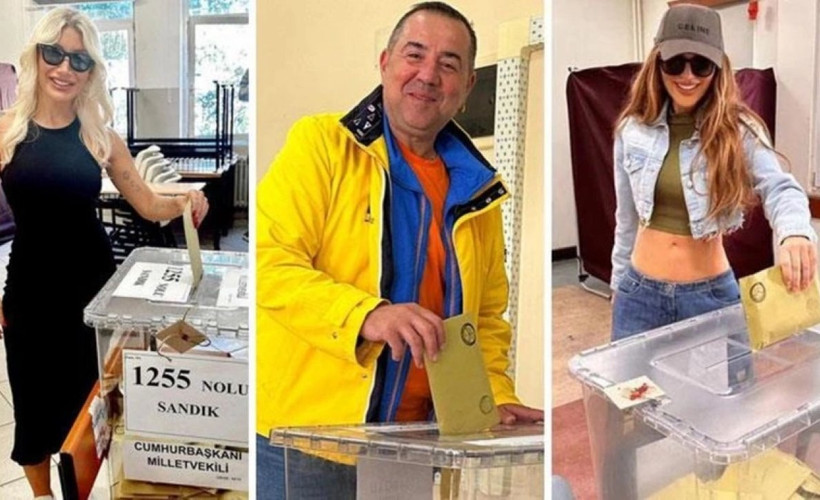 Ünlü isimler sandık başına gitti