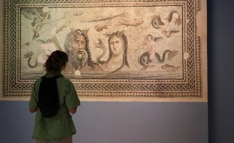 Zeugma Müzesi'nde 'Uluslararası Dünya Müzeler Günü' yoğunluğu yaşanıyor