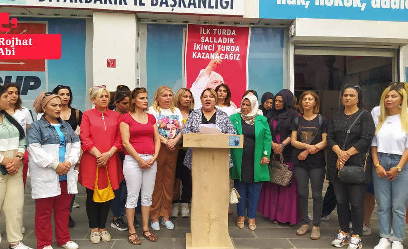 CHP Diyarbakır'dan kadınlara çağrı: Bize reva görülen cehennemin içine hapsolmuyoruz