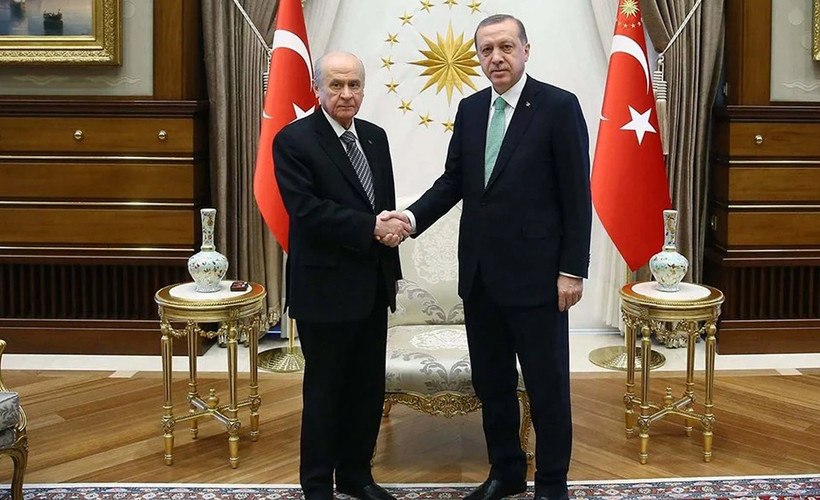 Seçim sonrası Beştepe'de Erdoğan ve Bahçeli'den ilk zirve