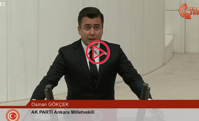 AKP'li Osman Gökçek milletvekili yeminini yanlış okudu