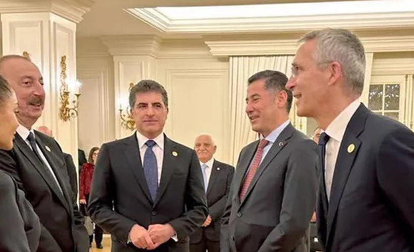 Çankaya Köşkü'nde Erdoğan buluşması: Aliyev, Barzani, Oğan, Stoltenberg