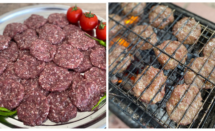 Mangalda köfte yaparken köftelerin üzerine dizin köftenin lokum gibi pişmesini sağlıyor! Daha da lezzetleniyor