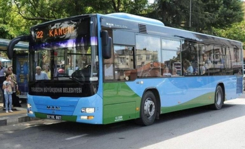 AKP'li Trabzon Büyükşehir Belediyesi'nden toplu ulaşıma yüzde 40 zam