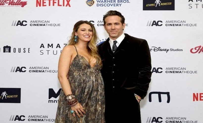 Hollywood oyuncuları Blake Lively ve Ryan Reynolds çiftinin dördüncü çocukları doğdu