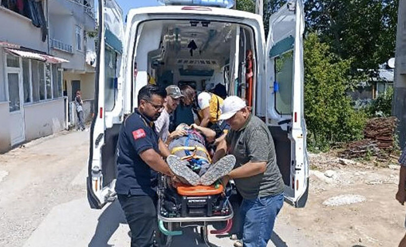 Samsun’da inşaattan düşen işçi ağır yaralandı