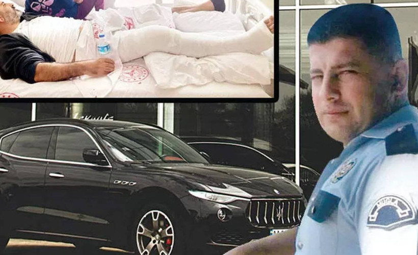 Maseratili polis memuru açığa alındı