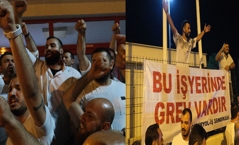 İzmir'de metro ve tramvay işçileri greve başladı: 'Bizler hakkımızı istiyoruz'