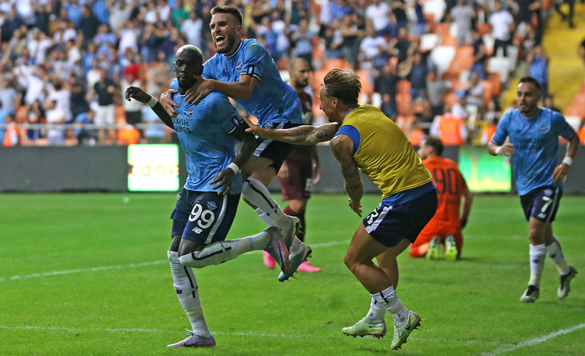 Adana Demirspor, son dakika golüyle ön eleme turuna yükseldi