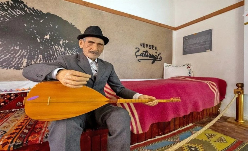 Aşık Veysel Müzesi drone ile görüntülendi