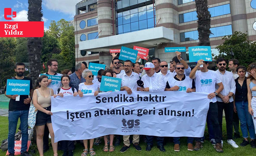 Sputnik Türkiye çalışanları grev kararını açıkladı: Emek kazanacak, alın teri kazanacak
