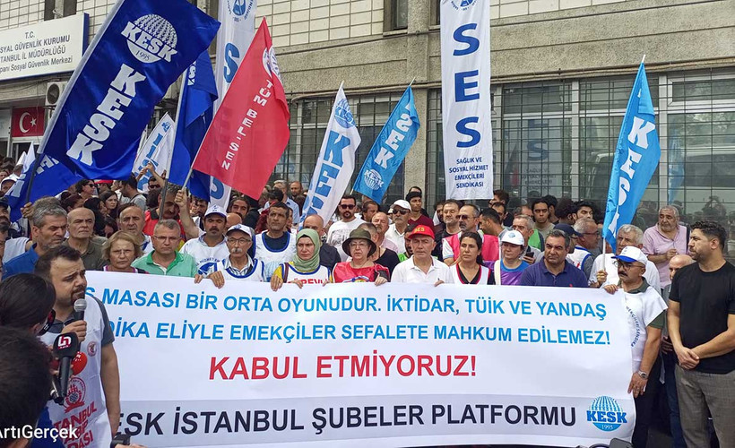 KESK iş bıraktı: ‘Hükümet zammını al başına çal’