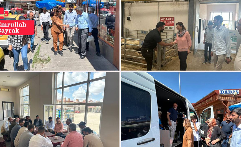 Meral Danış Beştaş'tan Erzurum'a ziyaret: Hayvancılığa dair sorunlara dikkat çekti, 'takipçisi olacağız' dedi